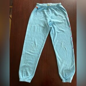Aviator Nation Sweatpants in sky blue